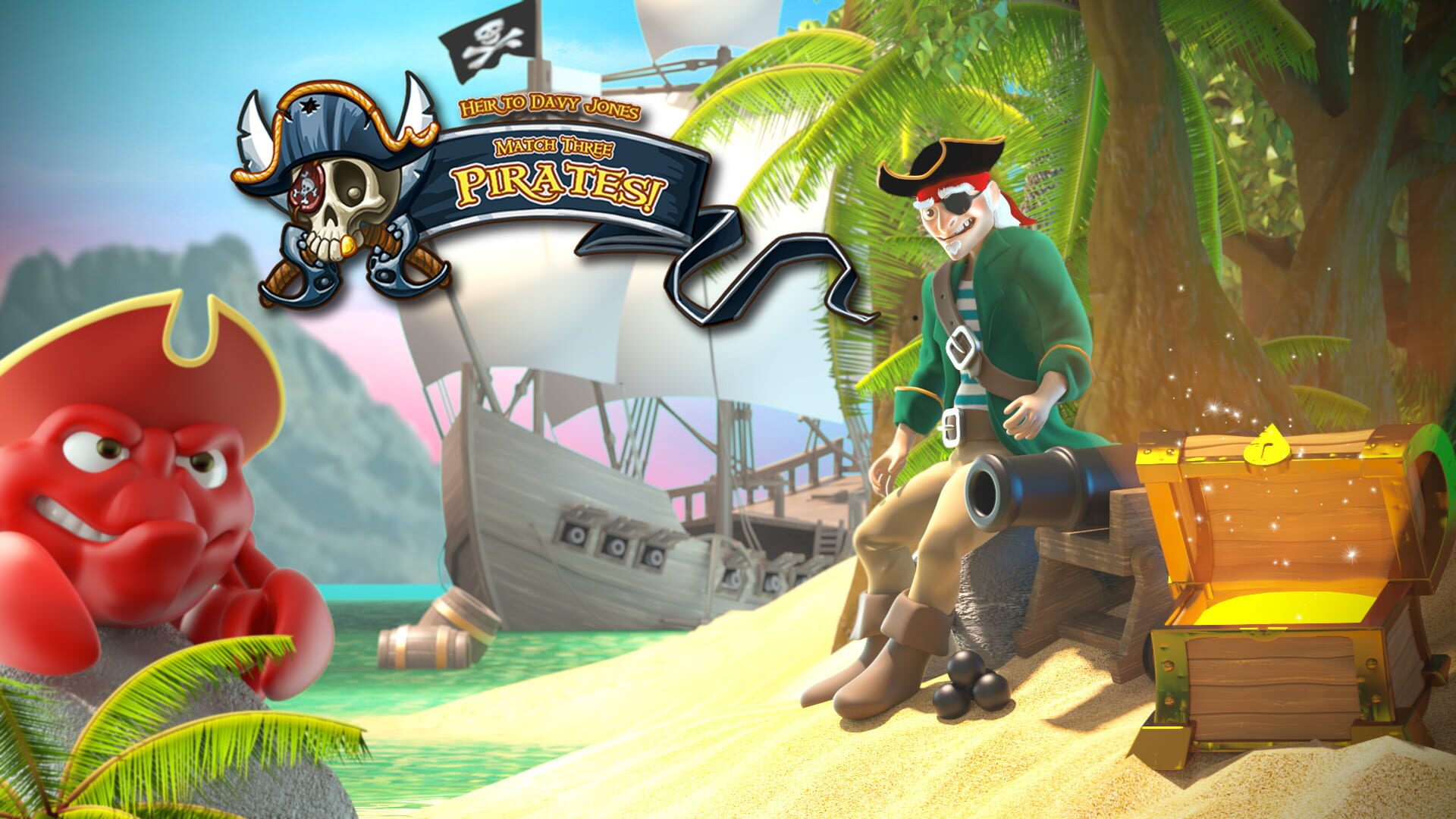 Foto do jogo Match Three Pirates! Heir to Davy Jones