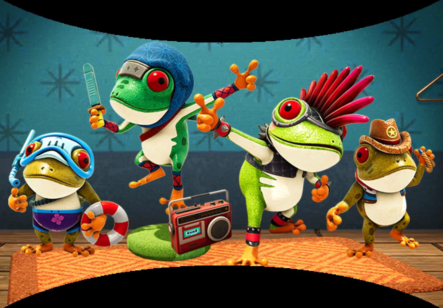 Foto do jogo Frogger In Toy Town
