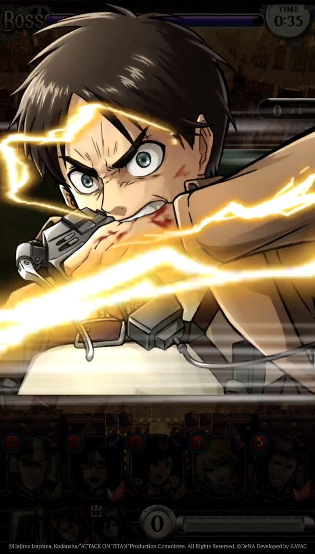 Foto do jogo Attack on Titan Tactics