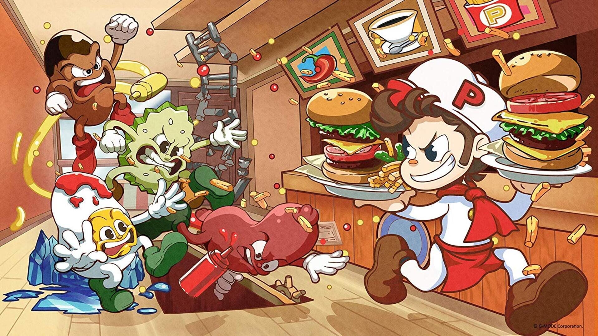Foto do jogo BurgerTime Party!
