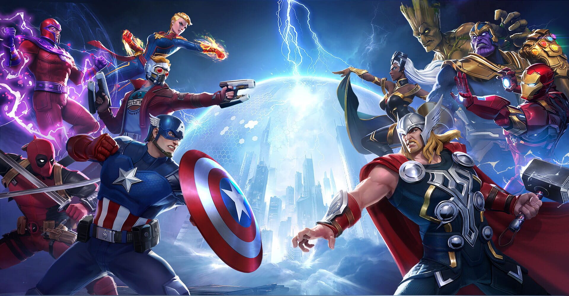 Foto do jogo Marvel Super War