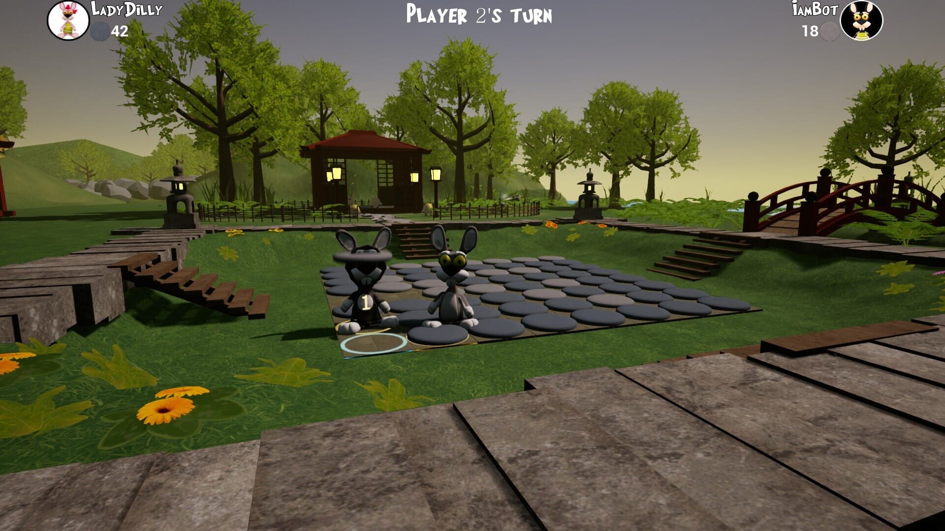 Foto do jogo Bunny Reversi