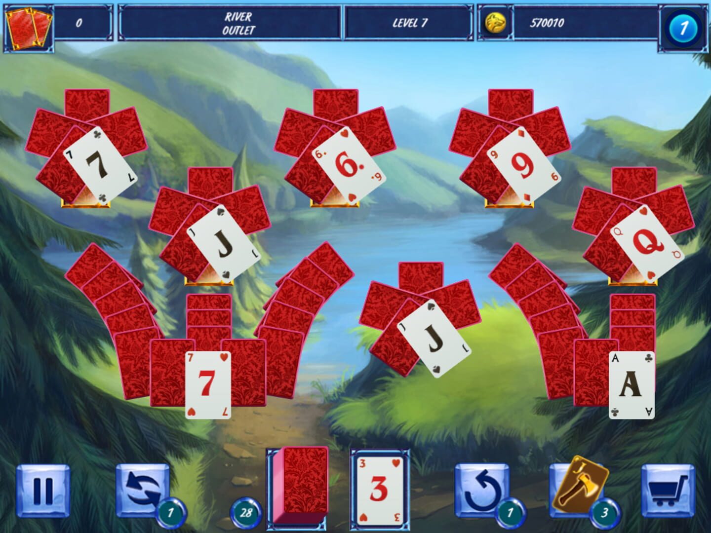 Foto do jogo Fairytale Solitaire: Red Riding Hood