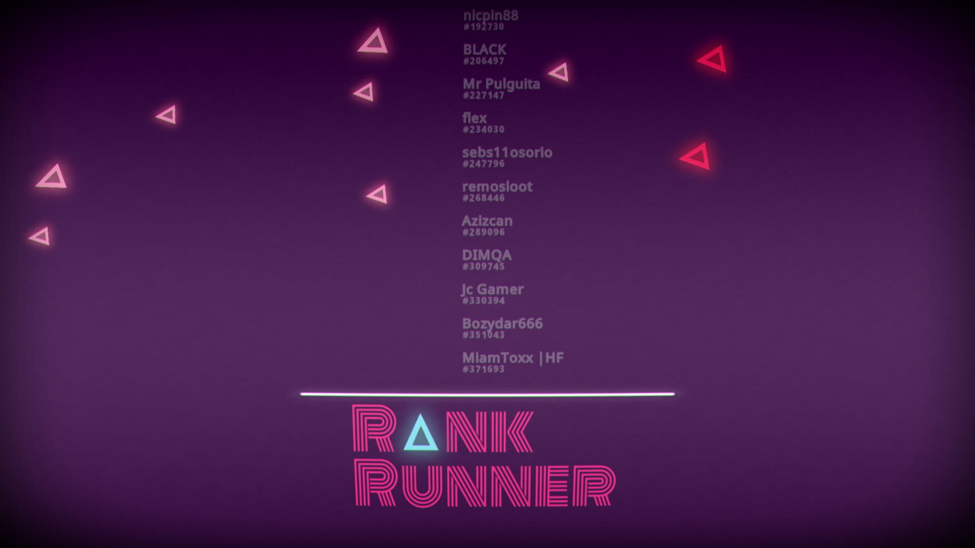Foto do jogo Rank Runner