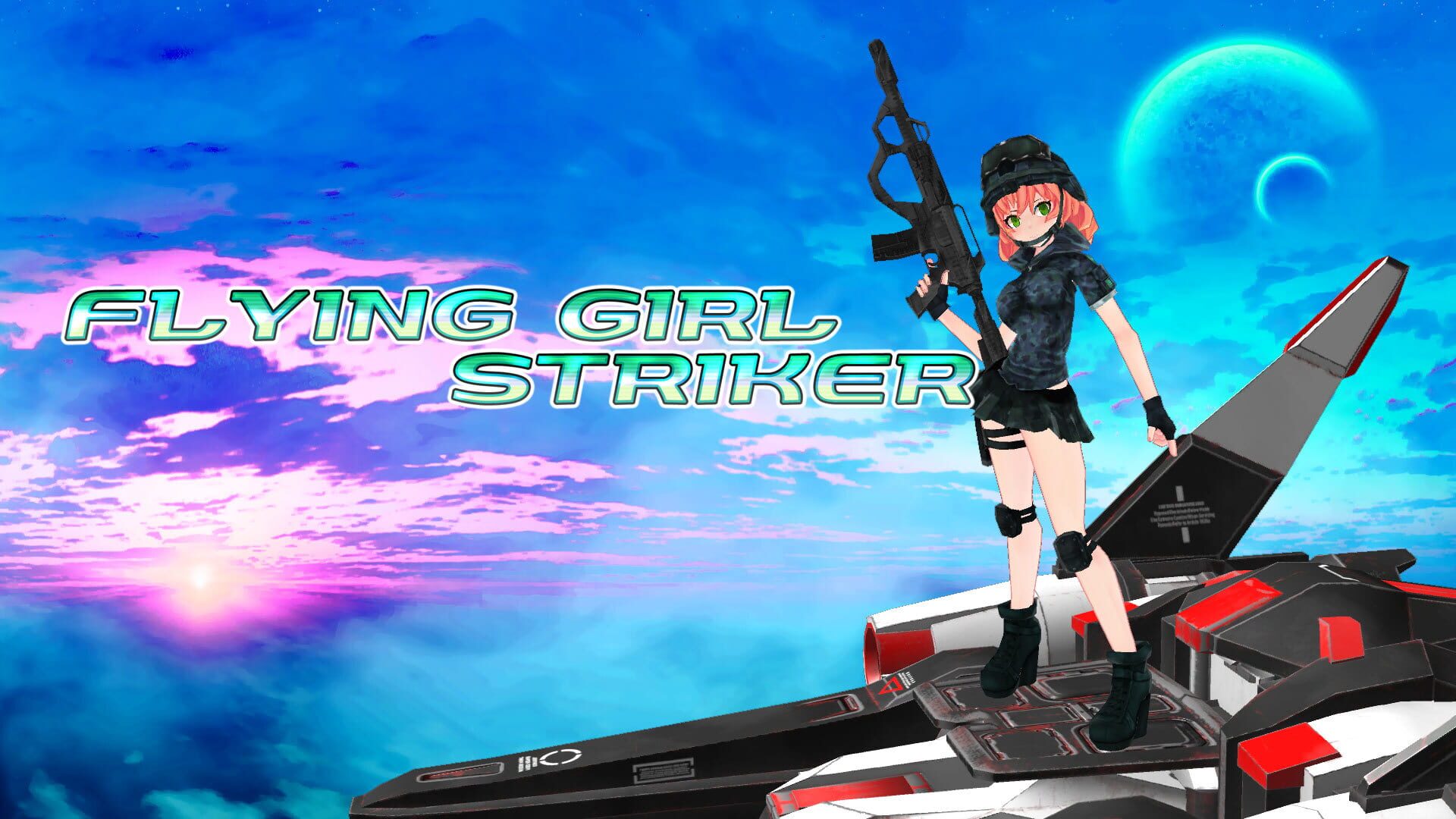 Foto do jogo Flying Girl Striker