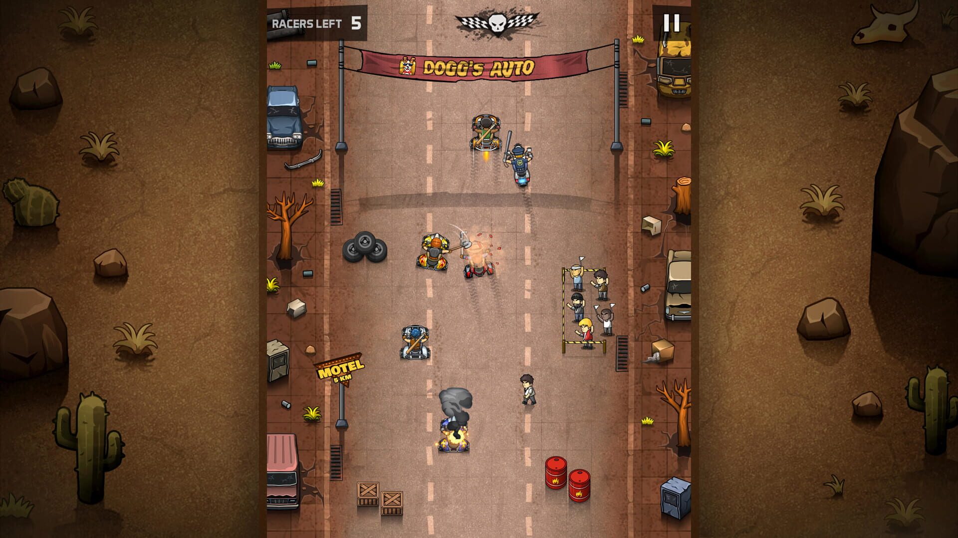 Foto do jogo Rude Racers