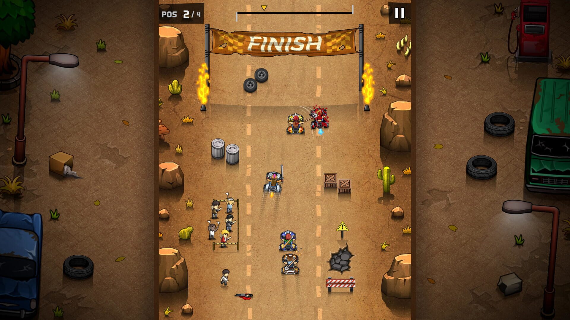 Foto do jogo Rude Racers