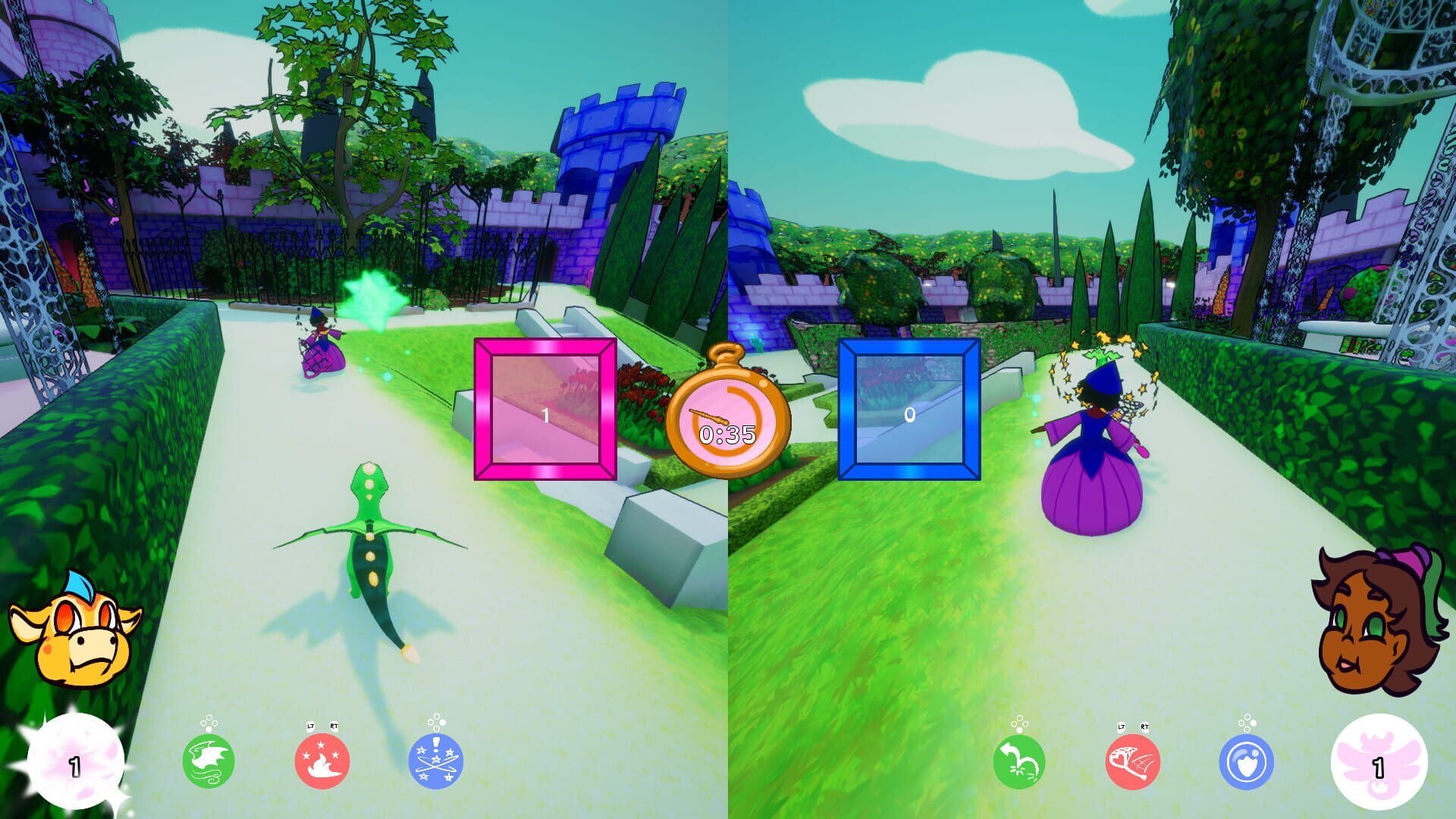 Foto do jogo Princesses vs Dragons: Royal Rumble