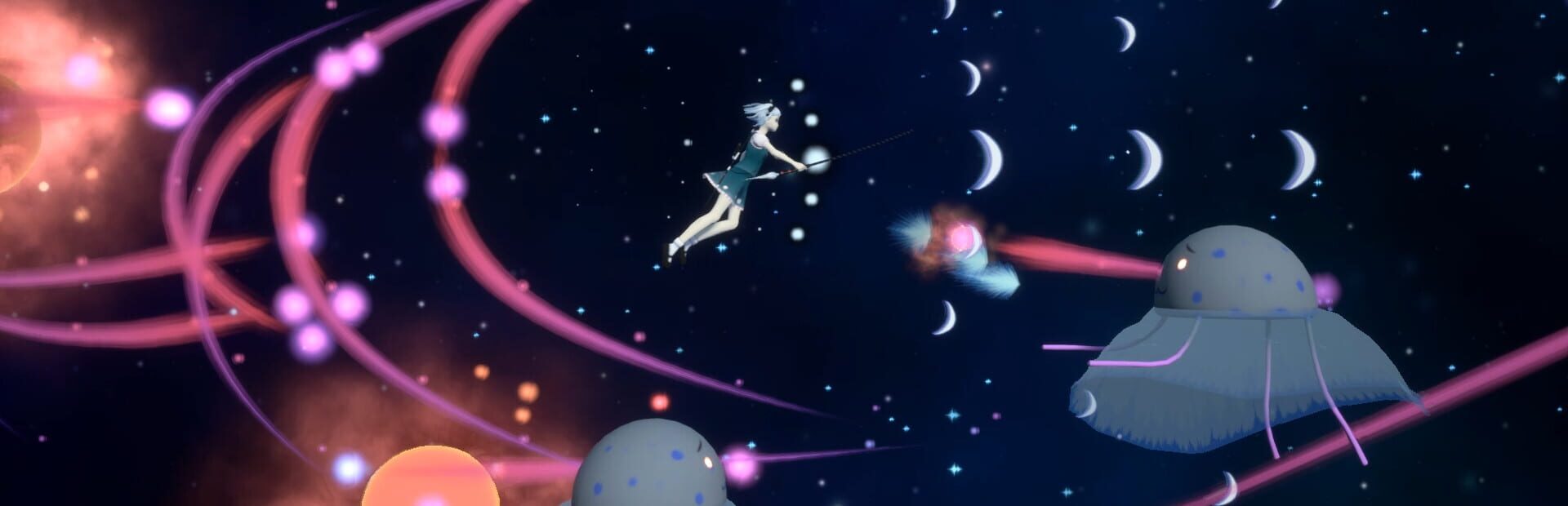 Foto do jogo Touhou Multi Scroll Shooting