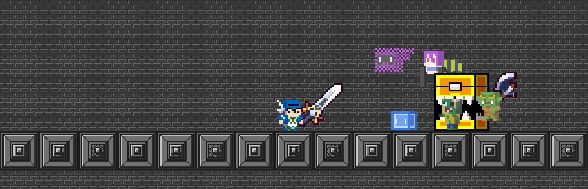 Foto do jogo Square Weapons Dungeon