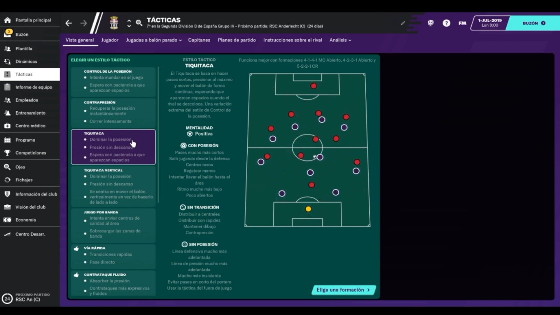 Foto do jogo Football Manager 2020 Touch
