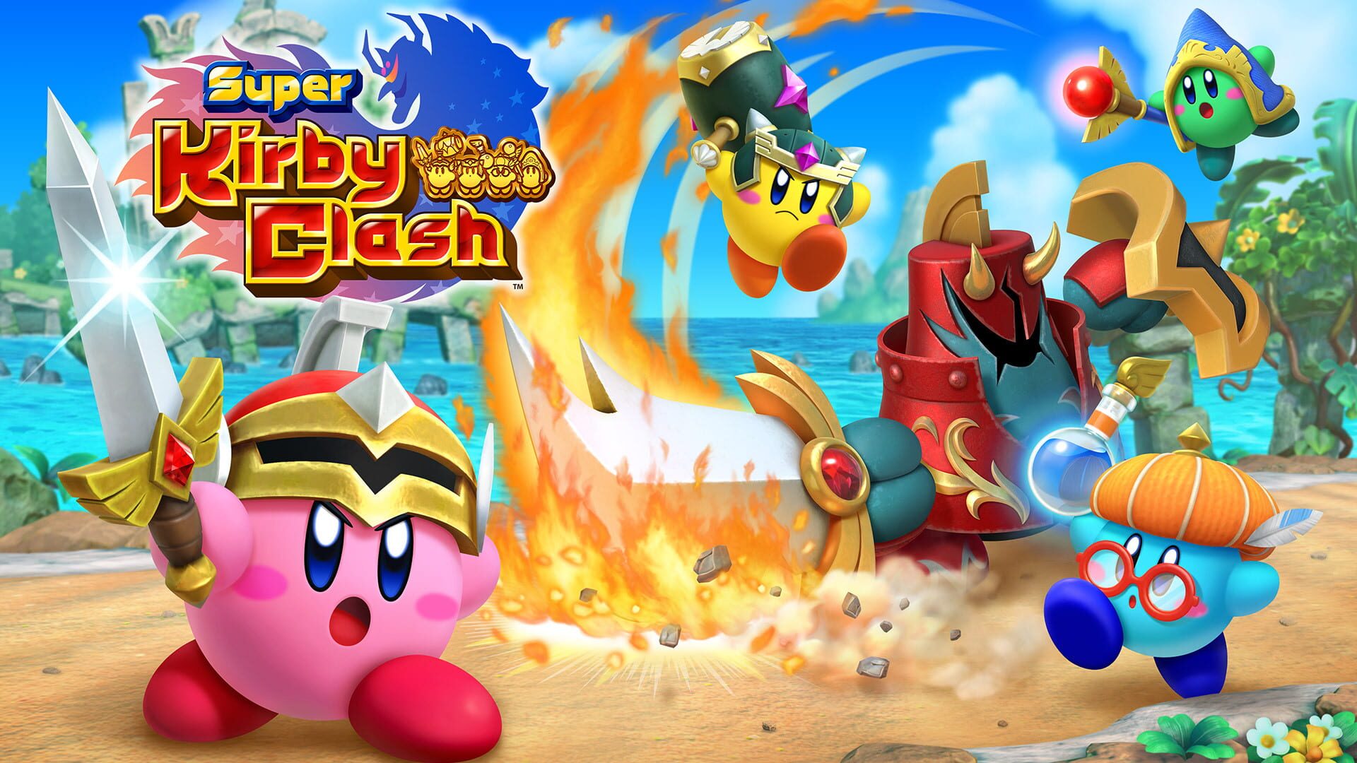 Foto do jogo Super Kirby Clash