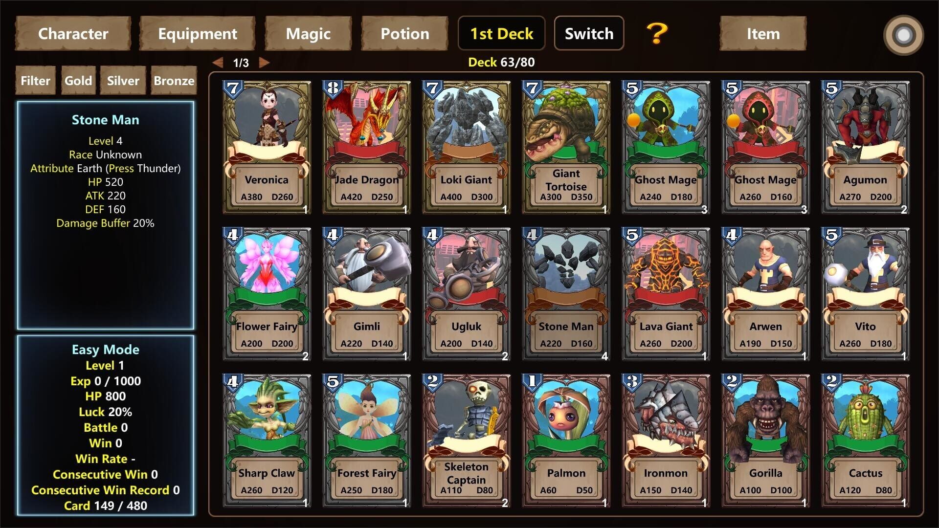 Foto do jogo Master of LinCard