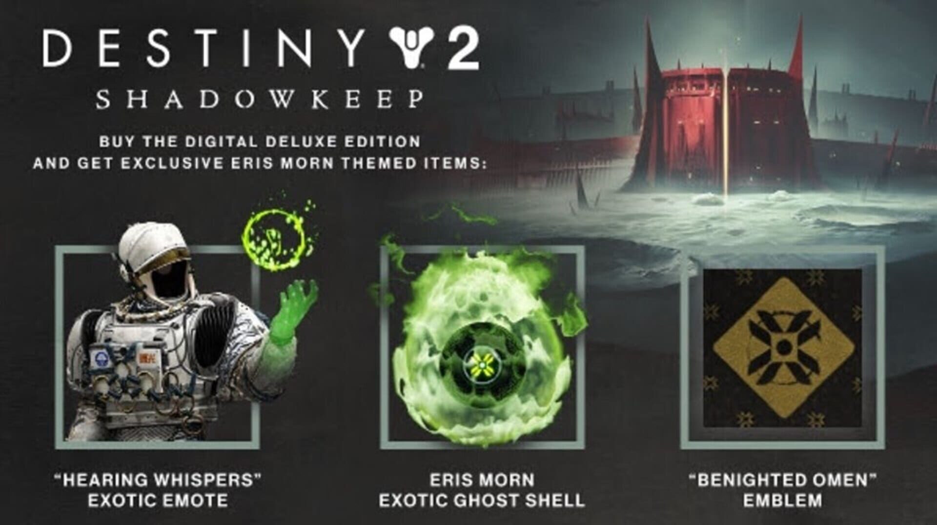Foto do jogo Destiny 2: Shadowkeep - Digital Deluxe Edition