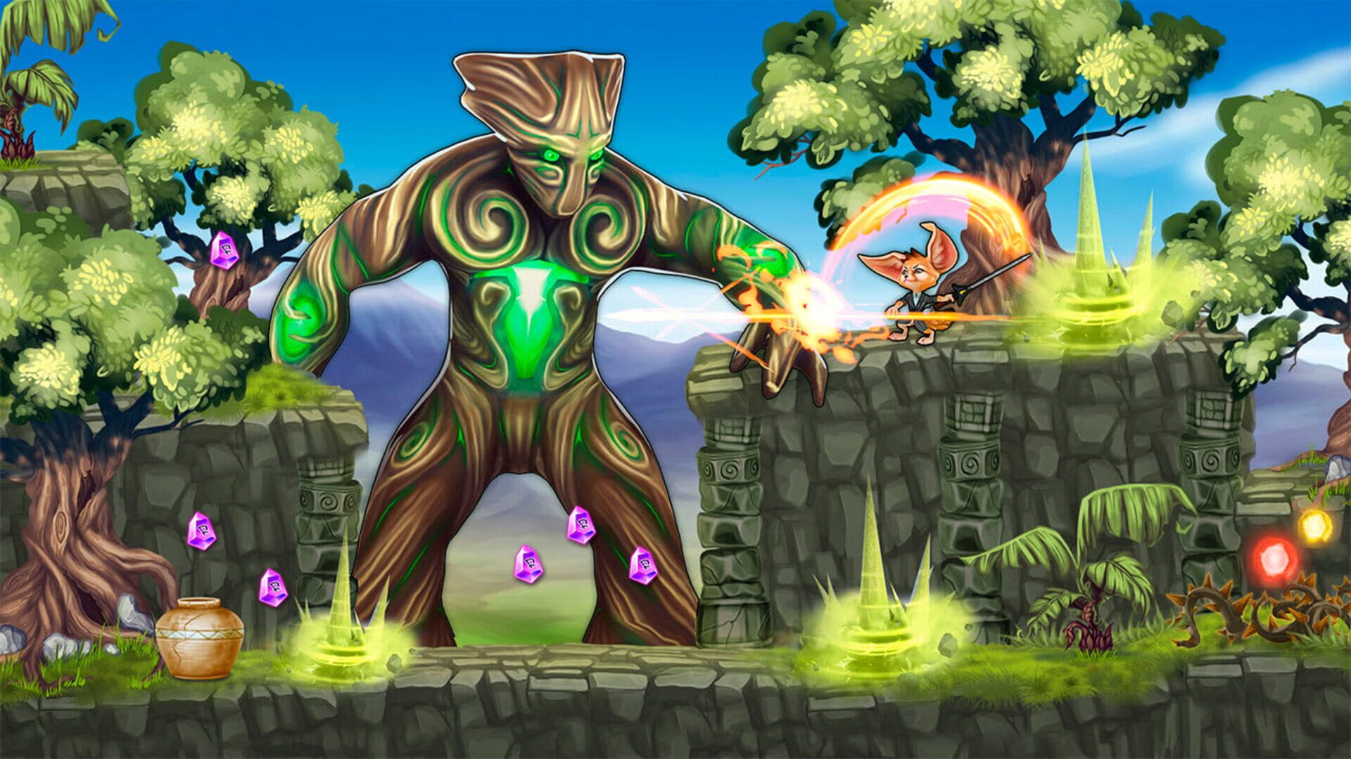 Foto do jogo Fin and the Ancient Mystery