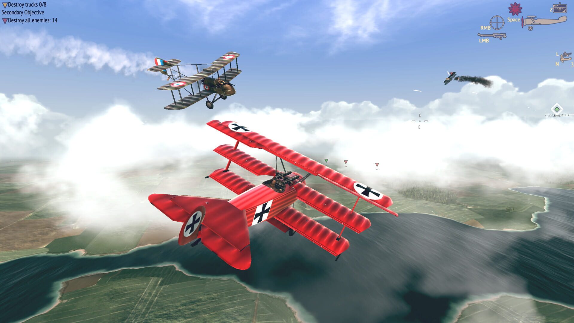 Foto do jogo Warplanes: WW1 Sky Aces