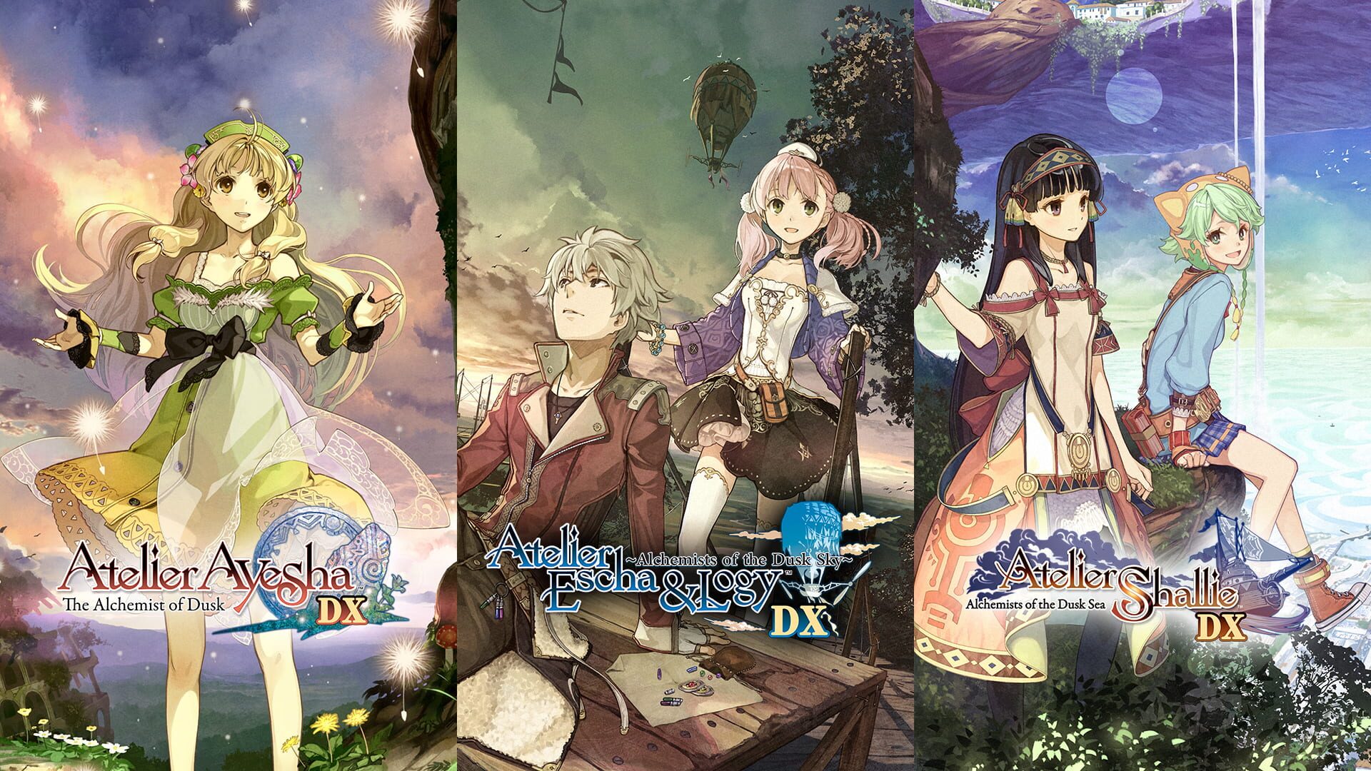 Foto do jogo Atelier Dusk Trilogy Deluxe Pack