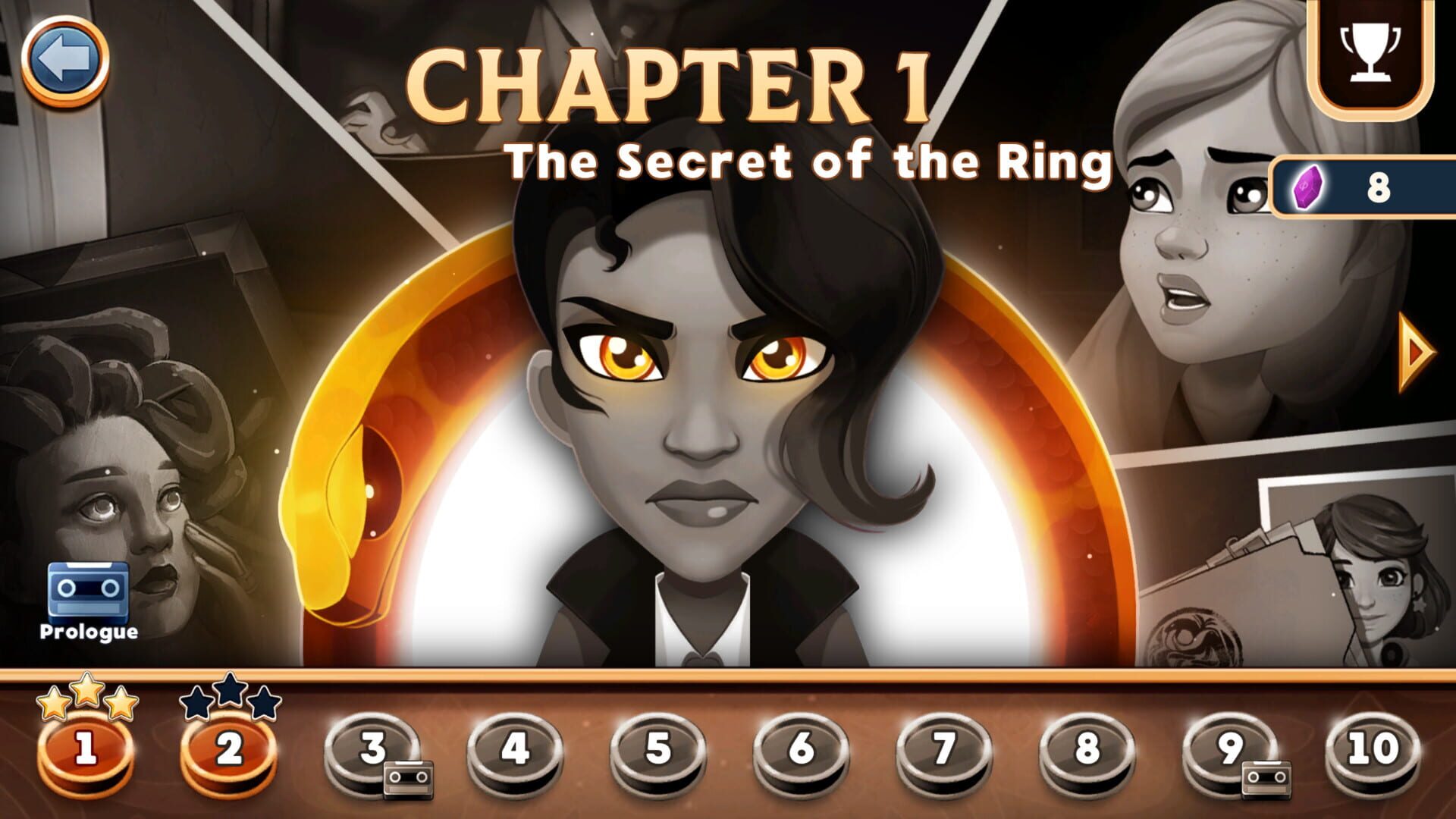 Foto do jogo Detective Jackie: Mystic Case