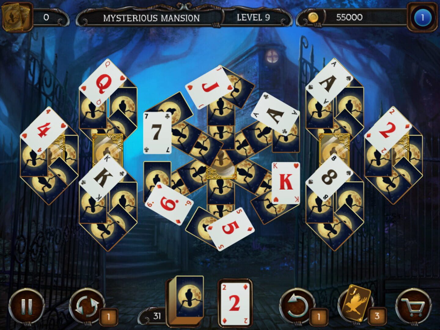 Foto do jogo Mystery Solitaire: Arkham's Spirits