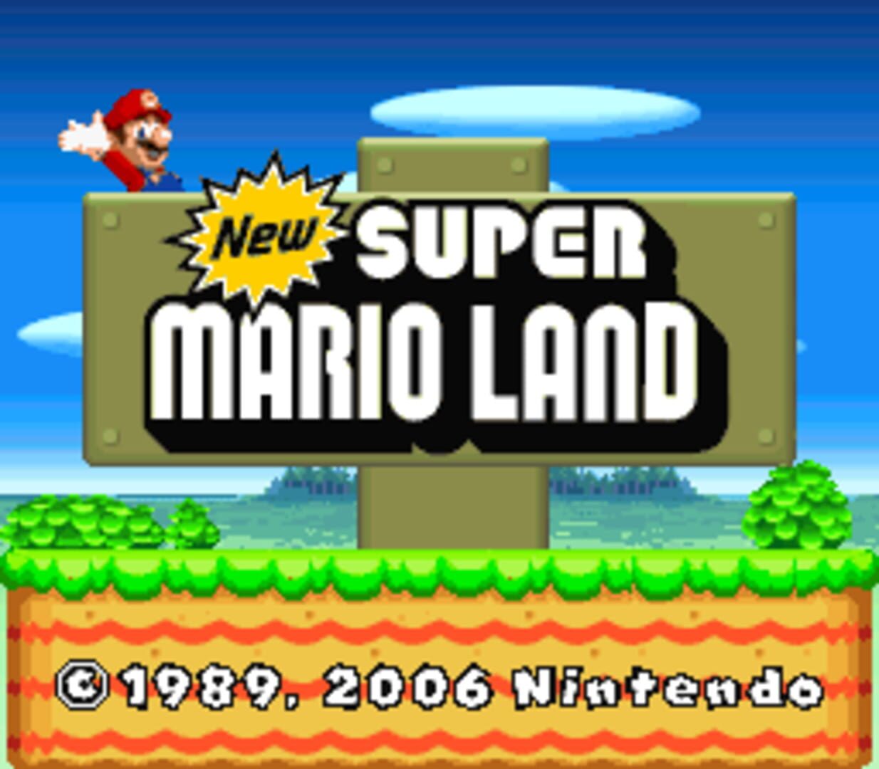 Foto do jogo New Super Mario Land