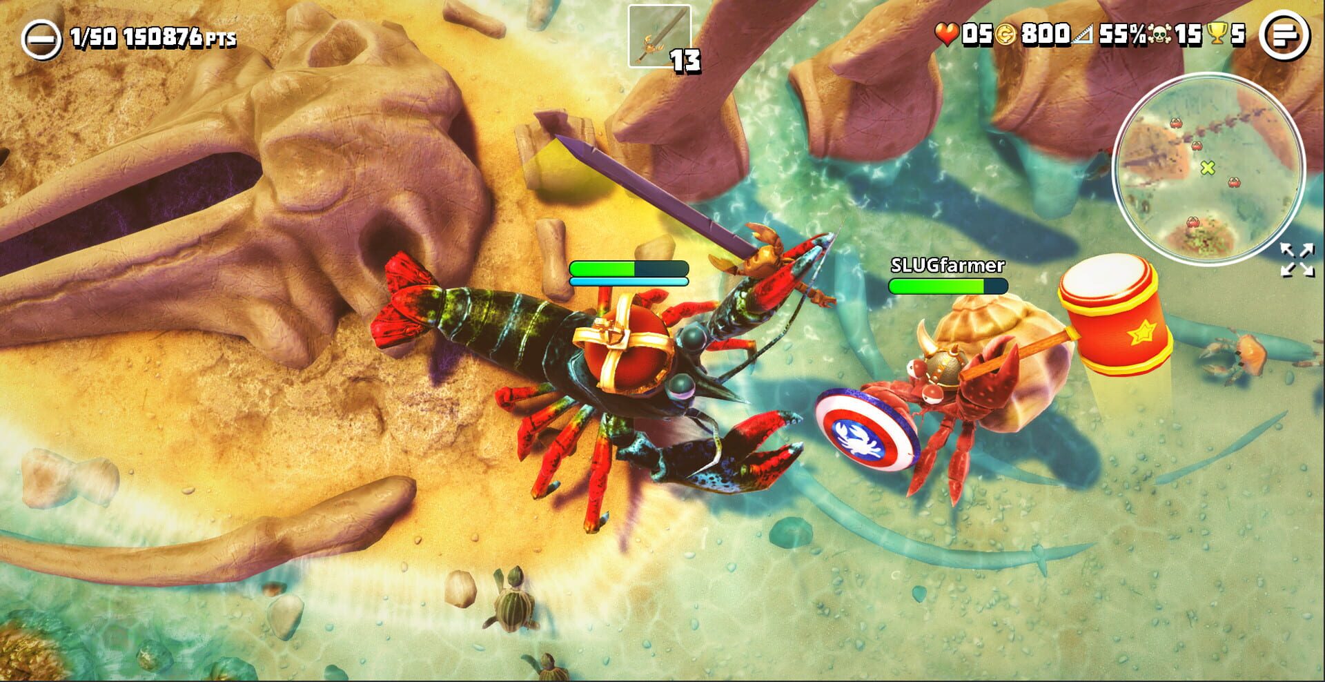 Foto do jogo King of Crabs