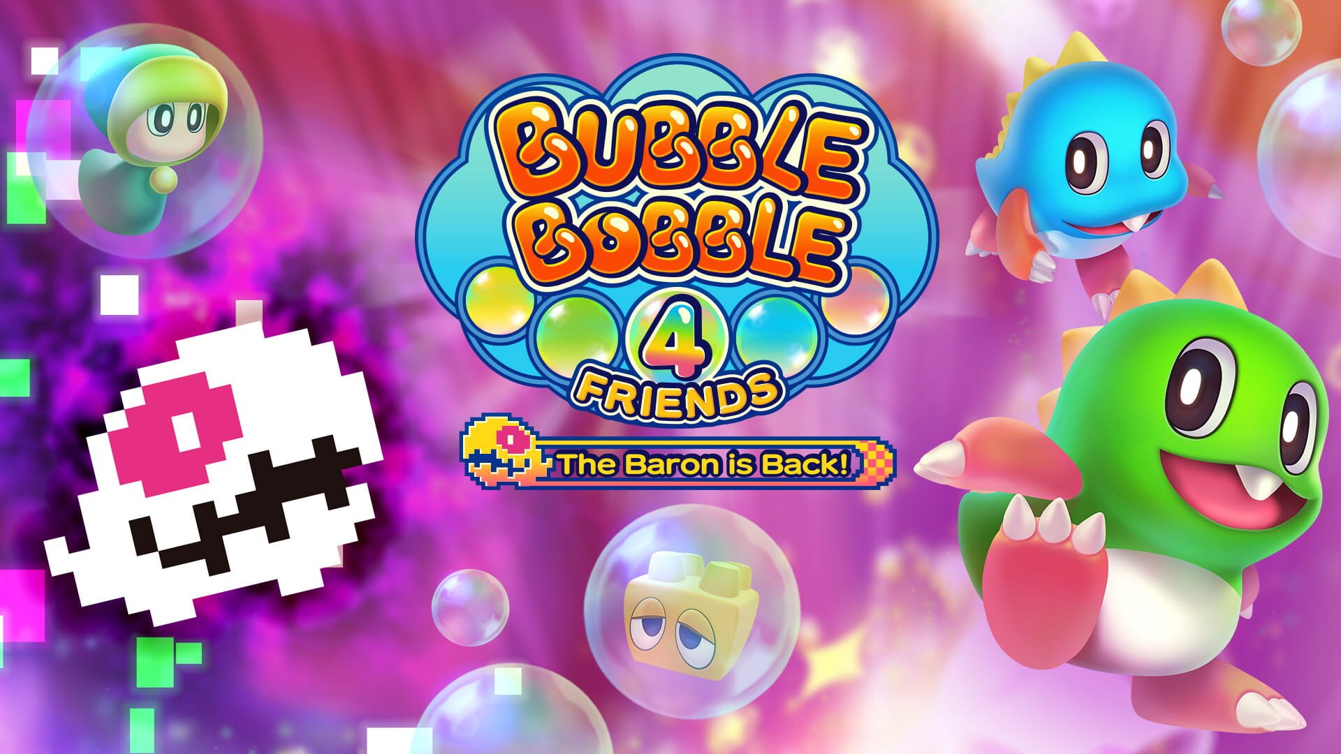 Foto do jogo Bubble Bobble 4 Friends: The Baron Is Back!