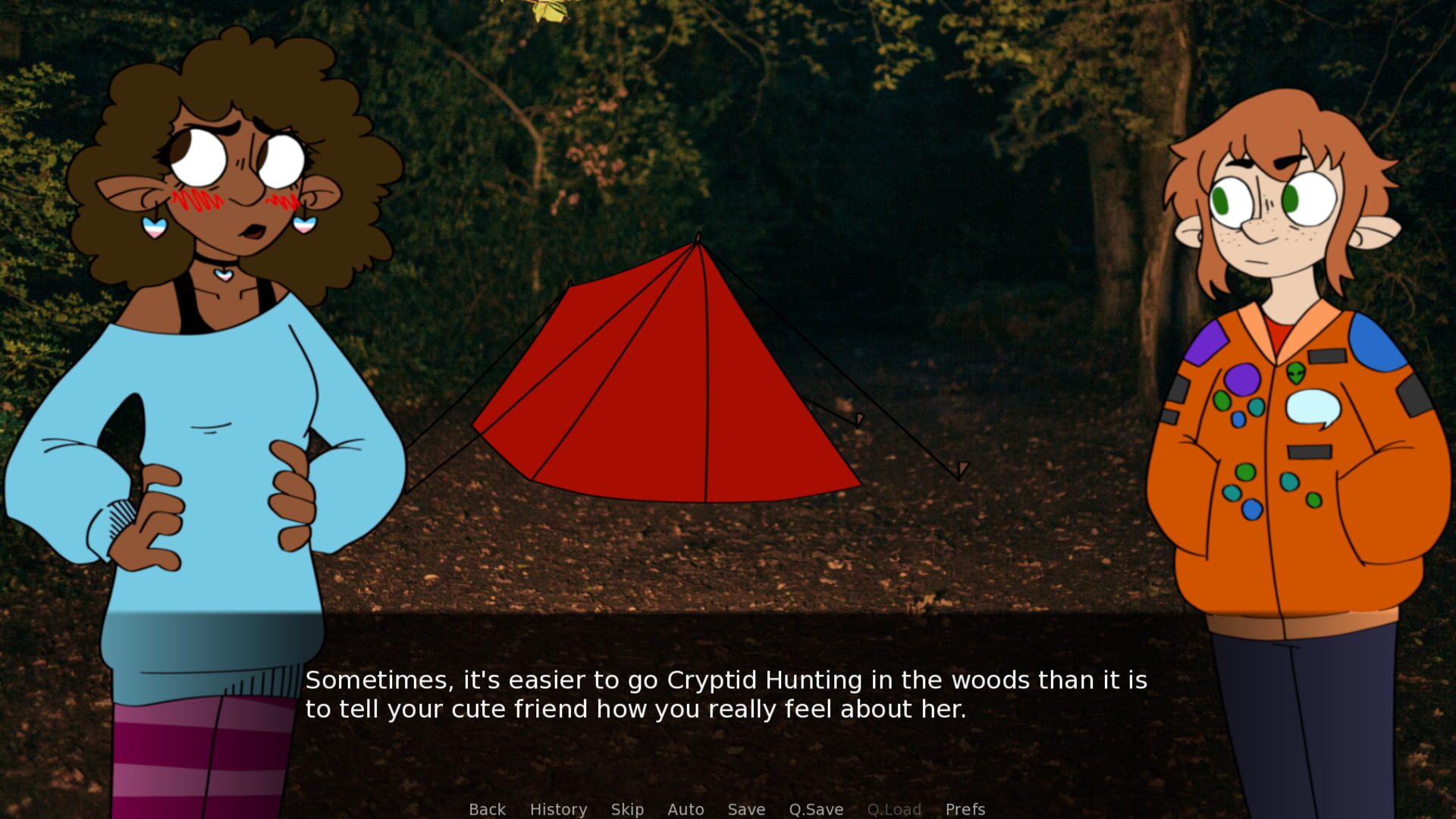 Foto do jogo Lesbian Mothman Hunters