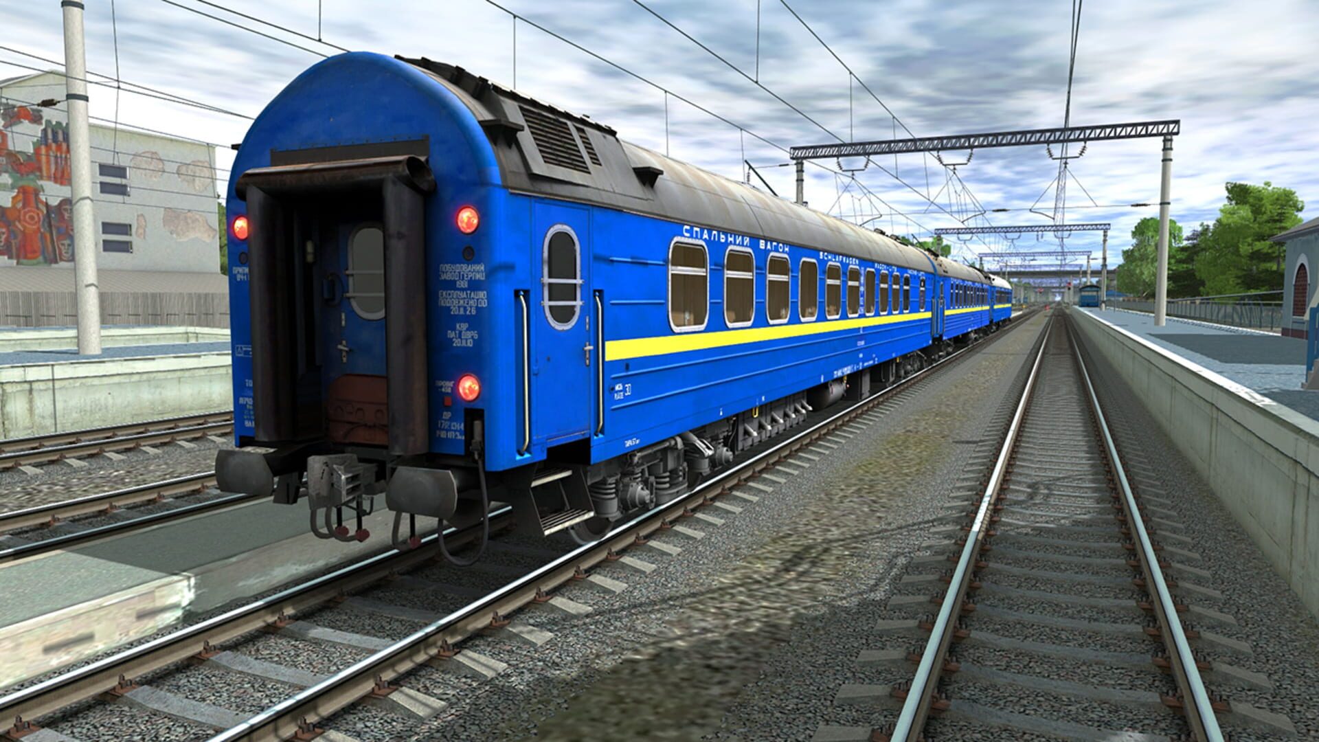 Foto do jogo Trainz Railroad Simulator 2019: RZD-UZ-RIC Wagons