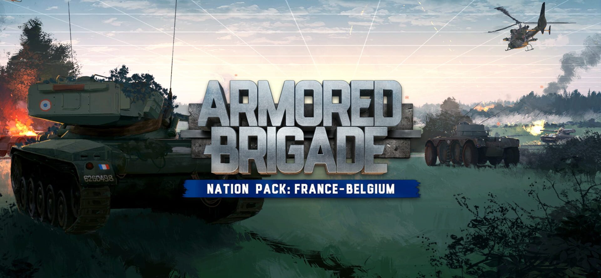 Foto do jogo Armored Brigade Nation Pack: France - Belgium