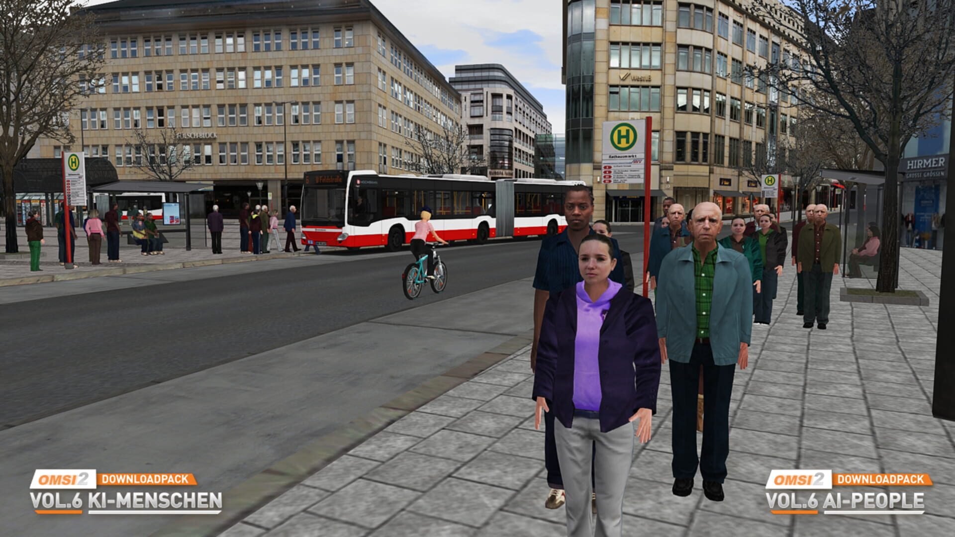 Foto do jogo OMSI 2: Downloadpack Vol.6 - KI-Menschen