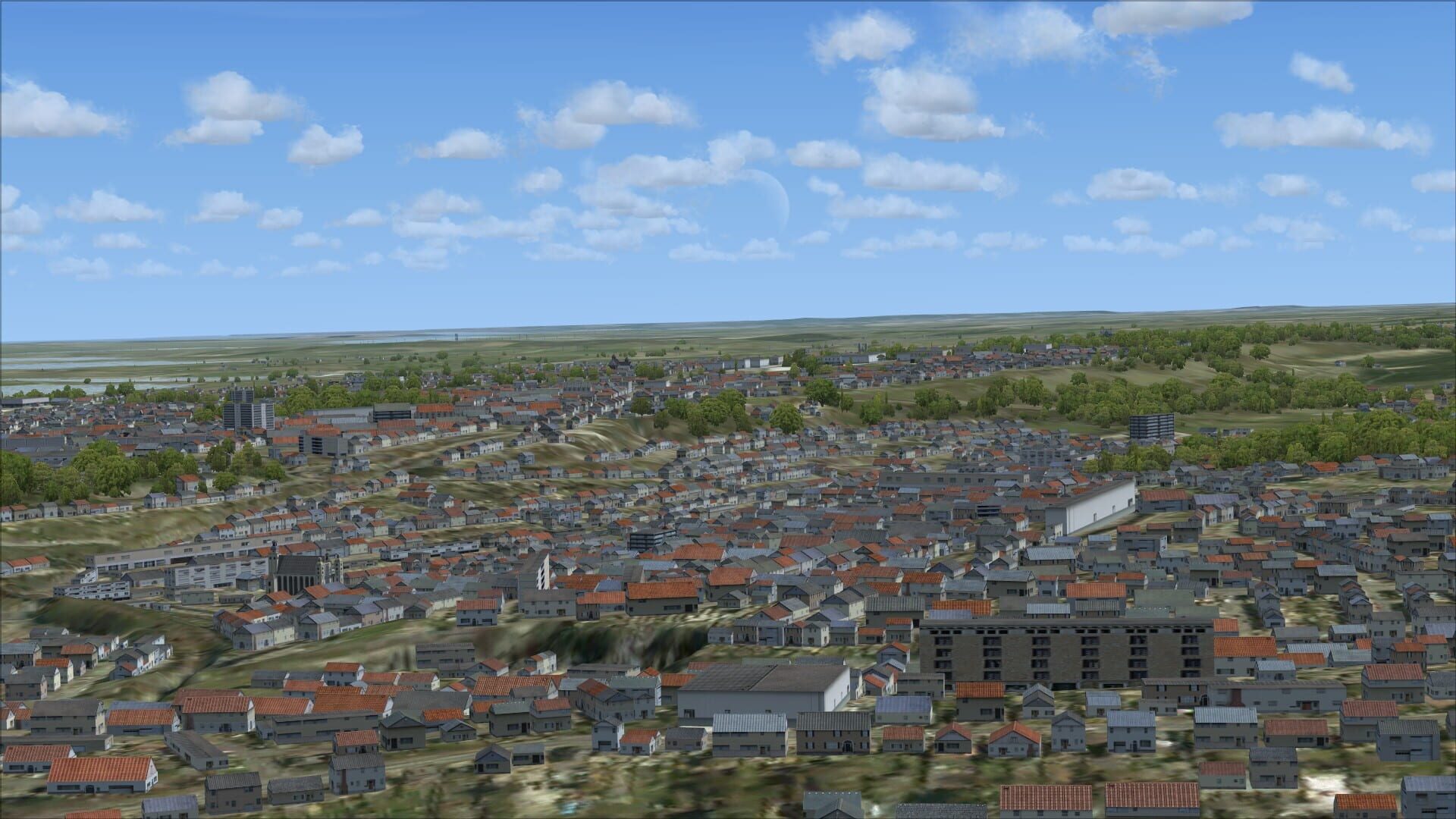 Foto do jogo Microsoft Flight Simulator X: Steam Edition - VFR Real Scenery NexGen 3D: Vol.1 - Southern England and South Wales
