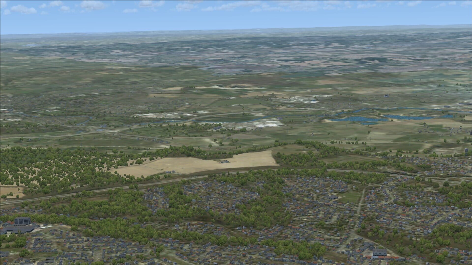 Foto do jogo Microsoft Flight Simulator X: Steam Edition - VFR Real Scenery NexGen 3D: Vol.1 - Southern England and South Wales