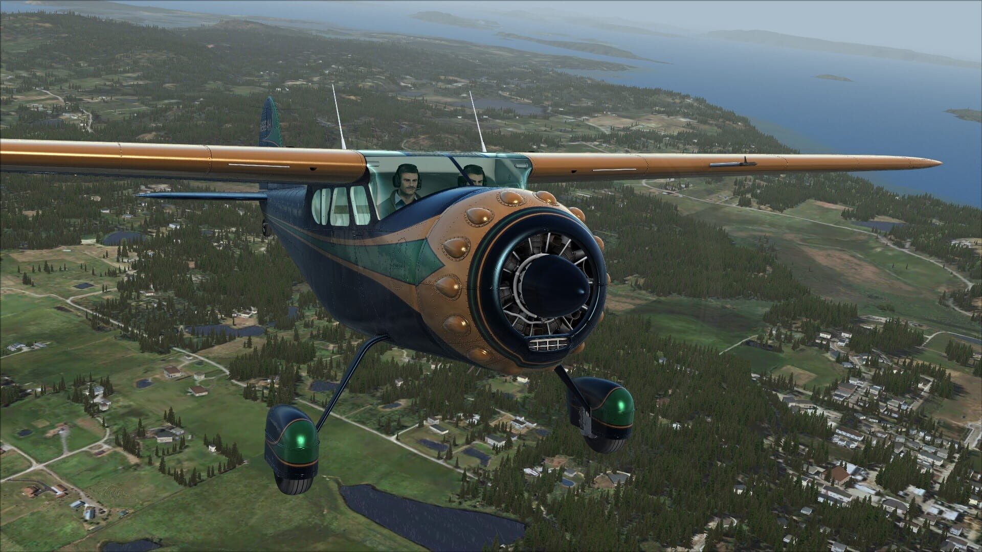 Foto do jogo Microsoft Flight Simulator X: Steam Edition - Cessna C195 Businessliner