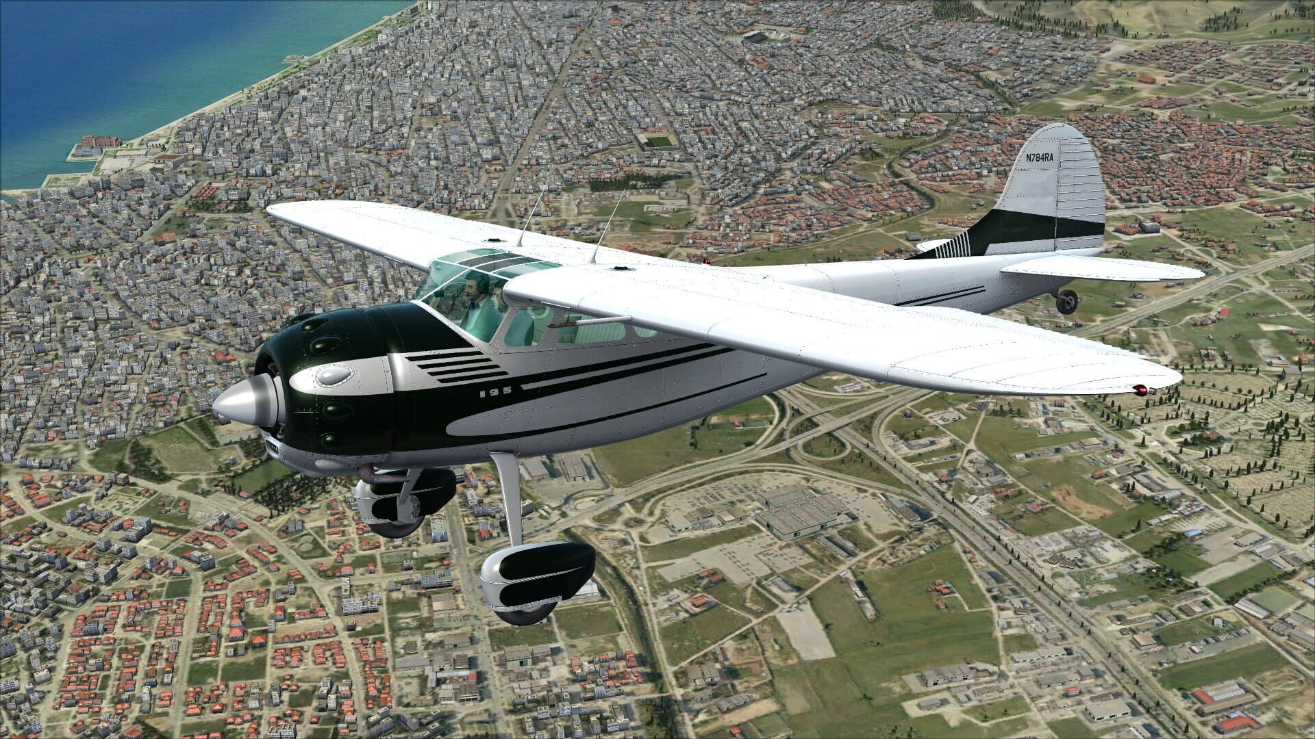 Foto do jogo Microsoft Flight Simulator X: Steam Edition - Cessna C195 Businessliner