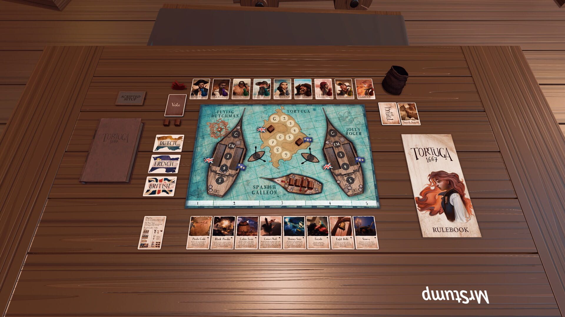 Foto do jogo Tabletop Simulator: Tortuga 1667