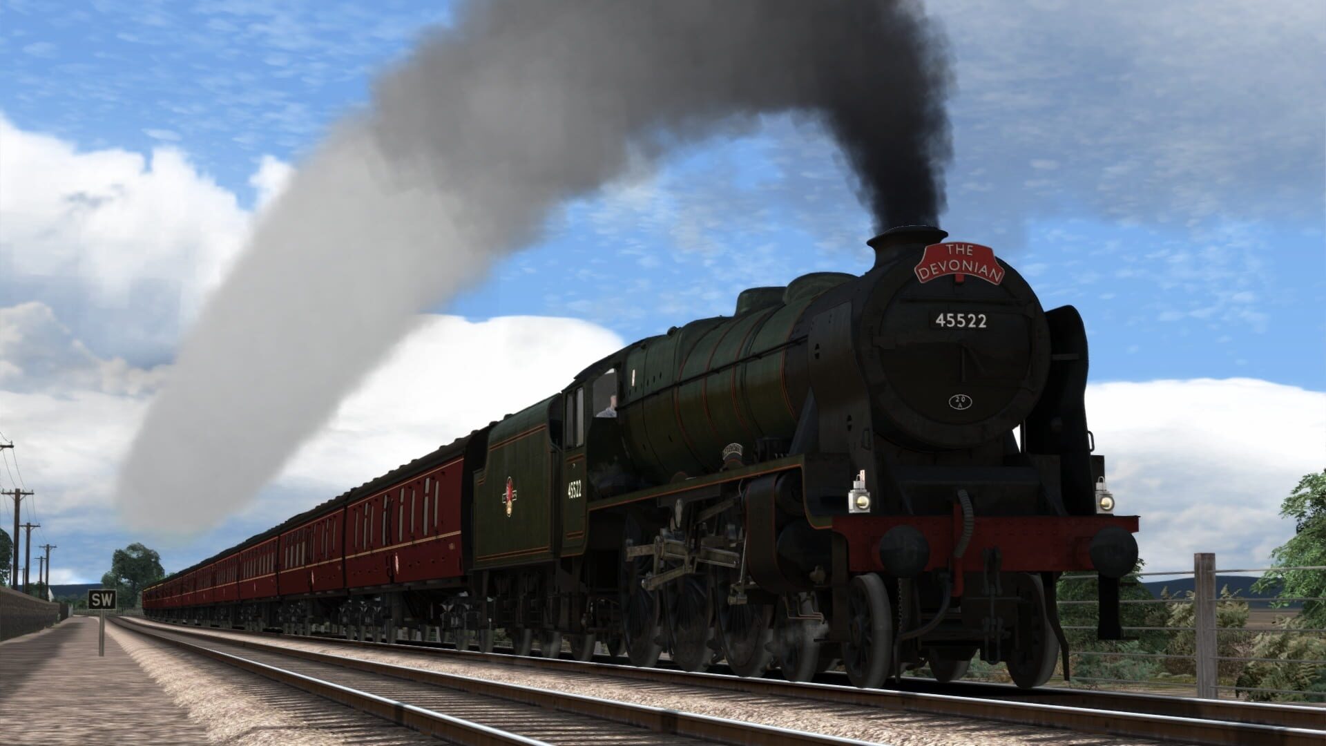 Foto do jogo Train Simulator 2021: LMS Rebuilt Patriot Class Steam Loco