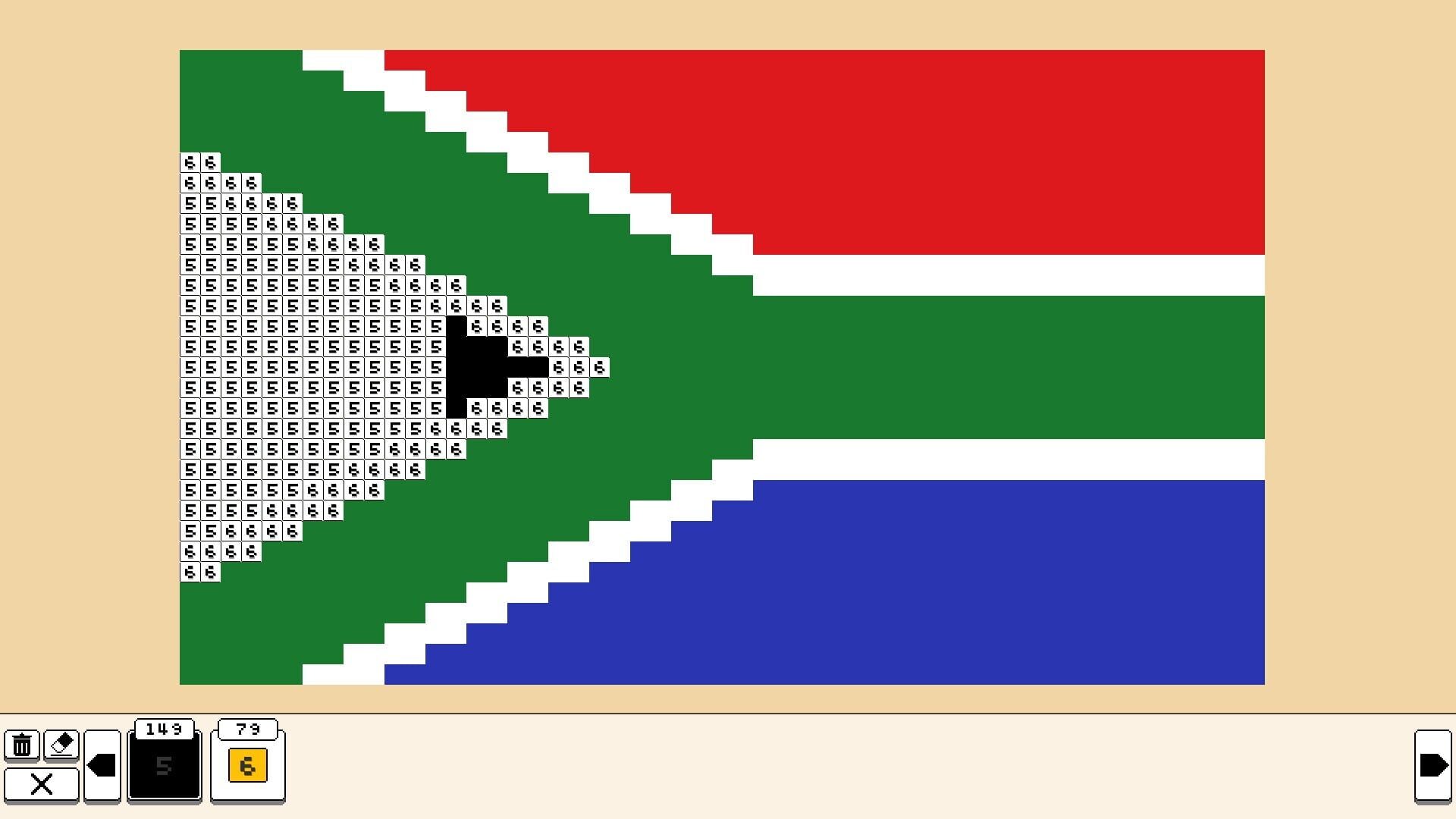 Foto do jogo Coloring Pixels: Flag Pack