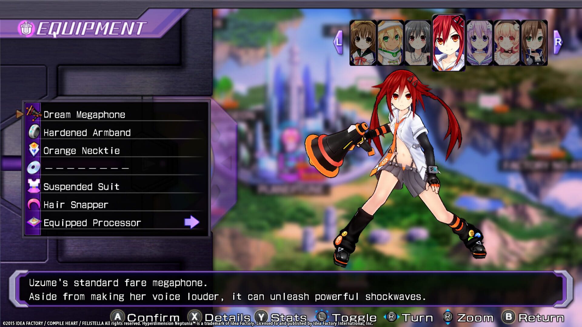 Foto do jogo Hyperdimension Neptunia Re;Birth1: Uzume Battle Entry