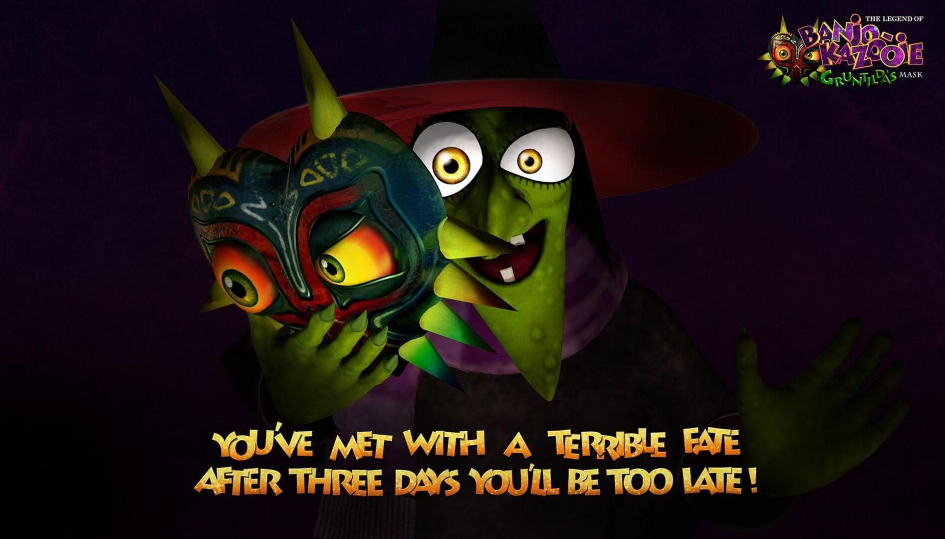 Foto do jogo The Legend of Banjo-Kazooie: Gruntilda's Mask