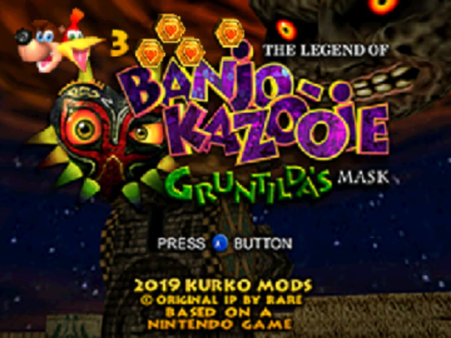 Foto do jogo The Legend of Banjo-Kazooie: Gruntilda's Mask