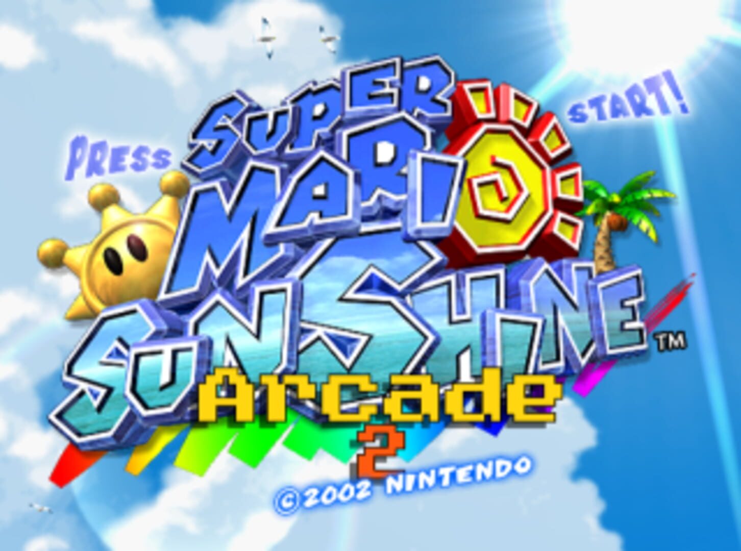 Foto do jogo Super Mario Sunshine Arcade 2