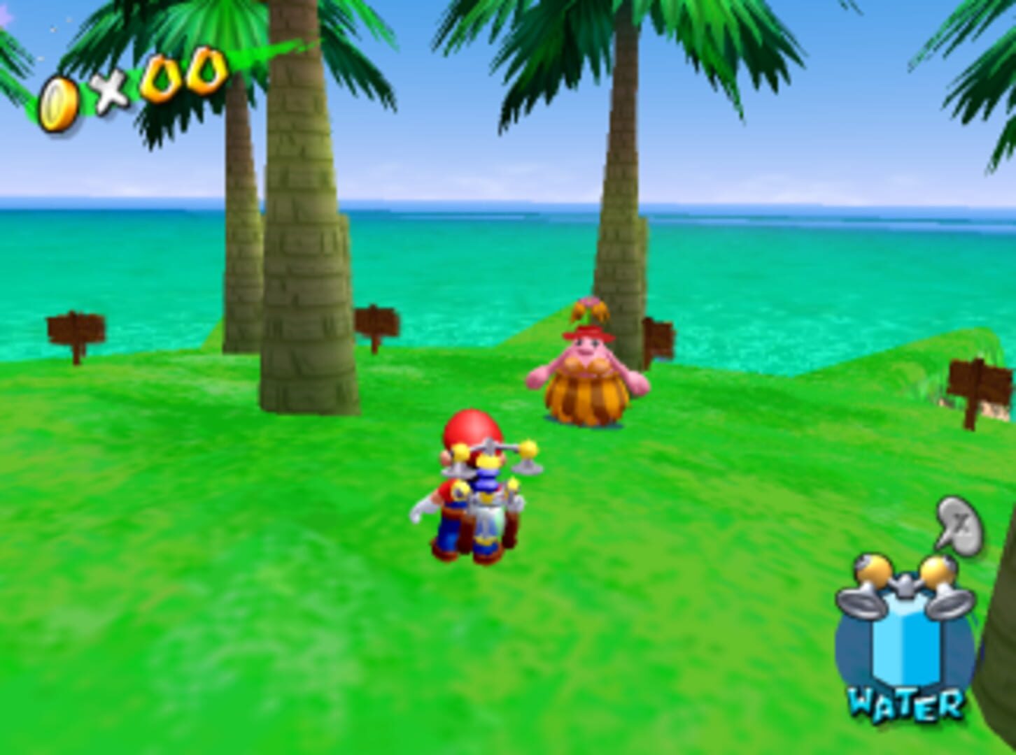 Foto do jogo Super Mario Sunshine Arcade 2