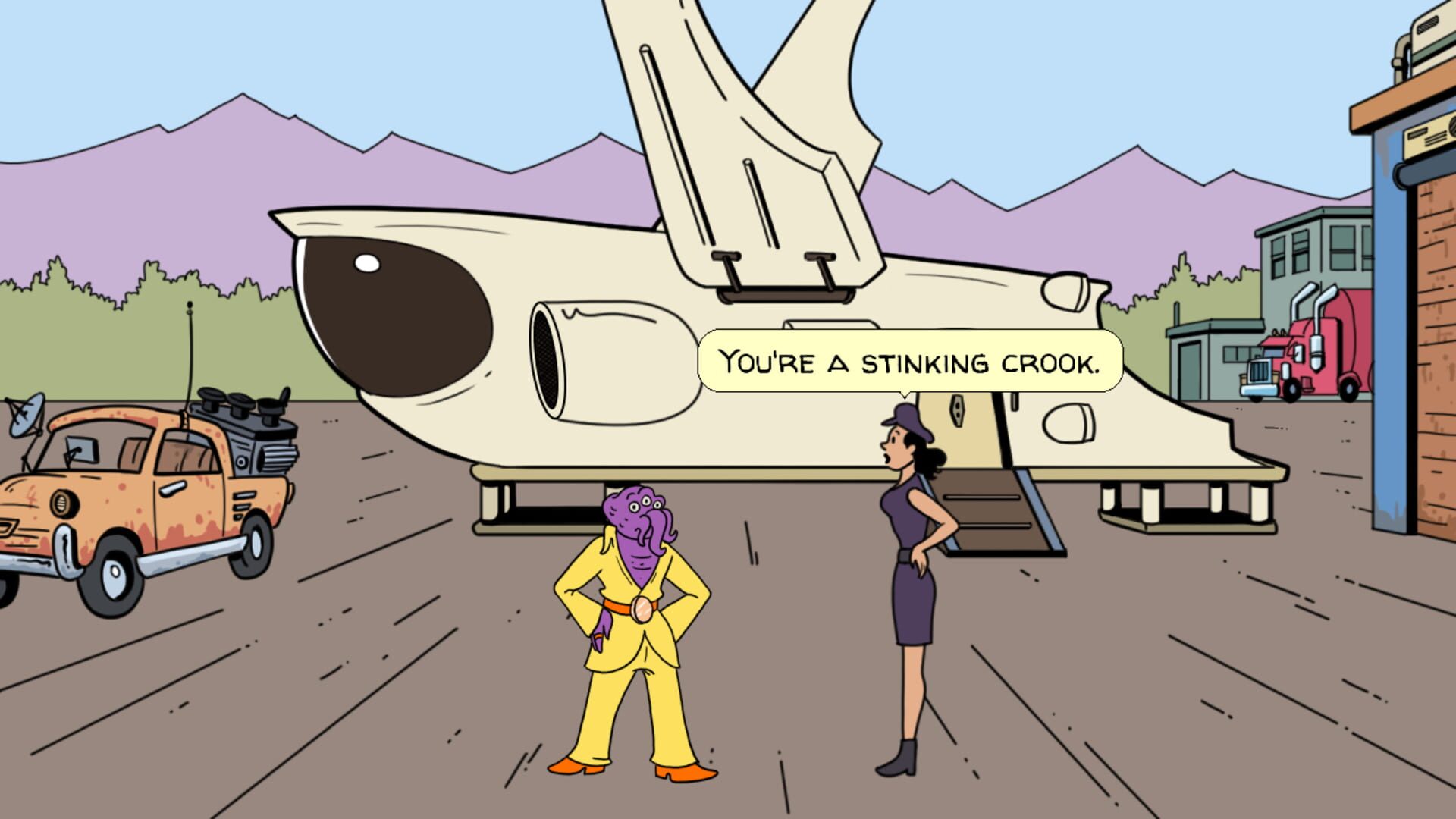 Foto do jogo Clotilde Soffritti in: Never Buy a Used Spaceship