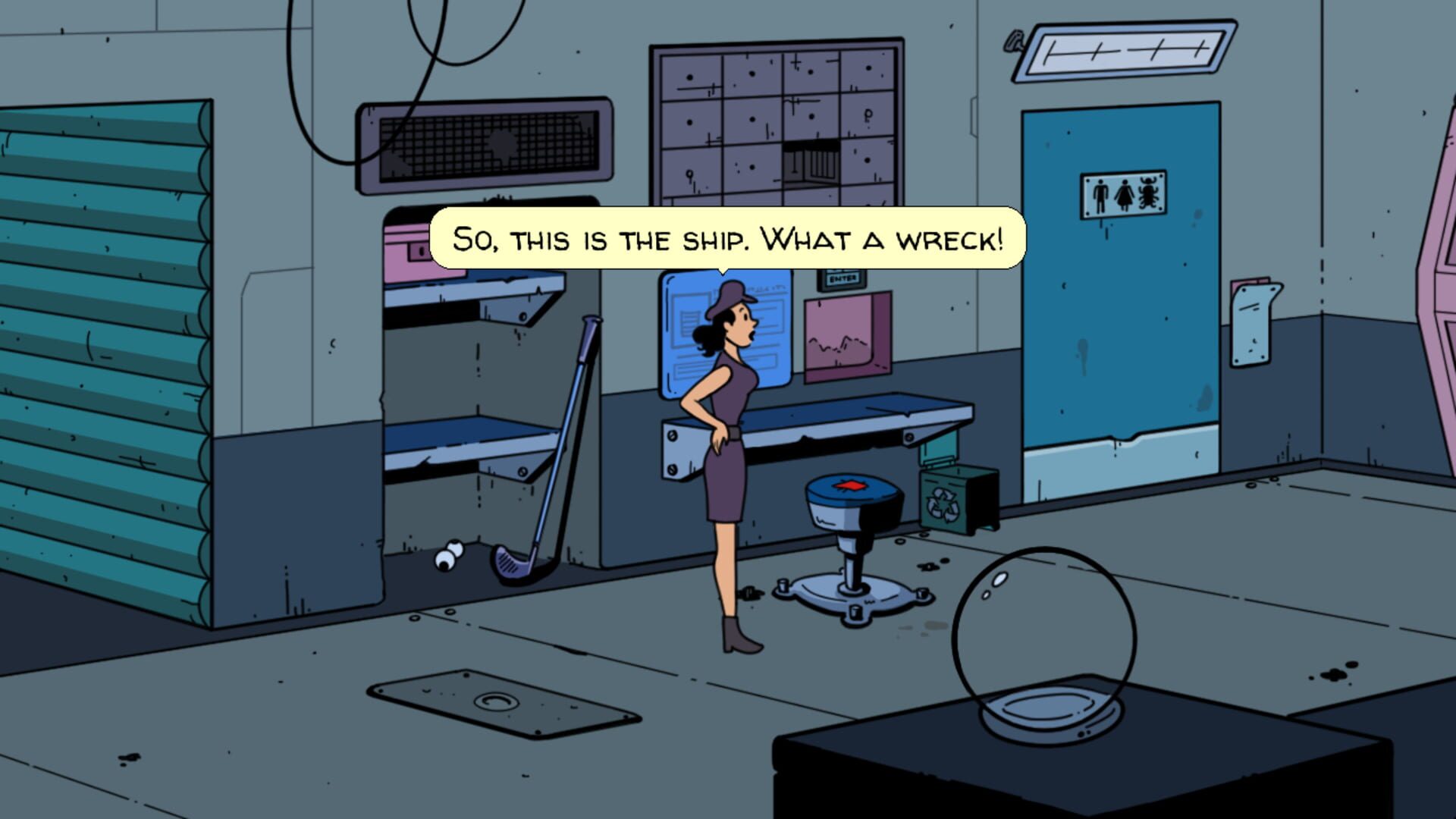 Foto do jogo Clotilde Soffritti in: Never Buy a Used Spaceship