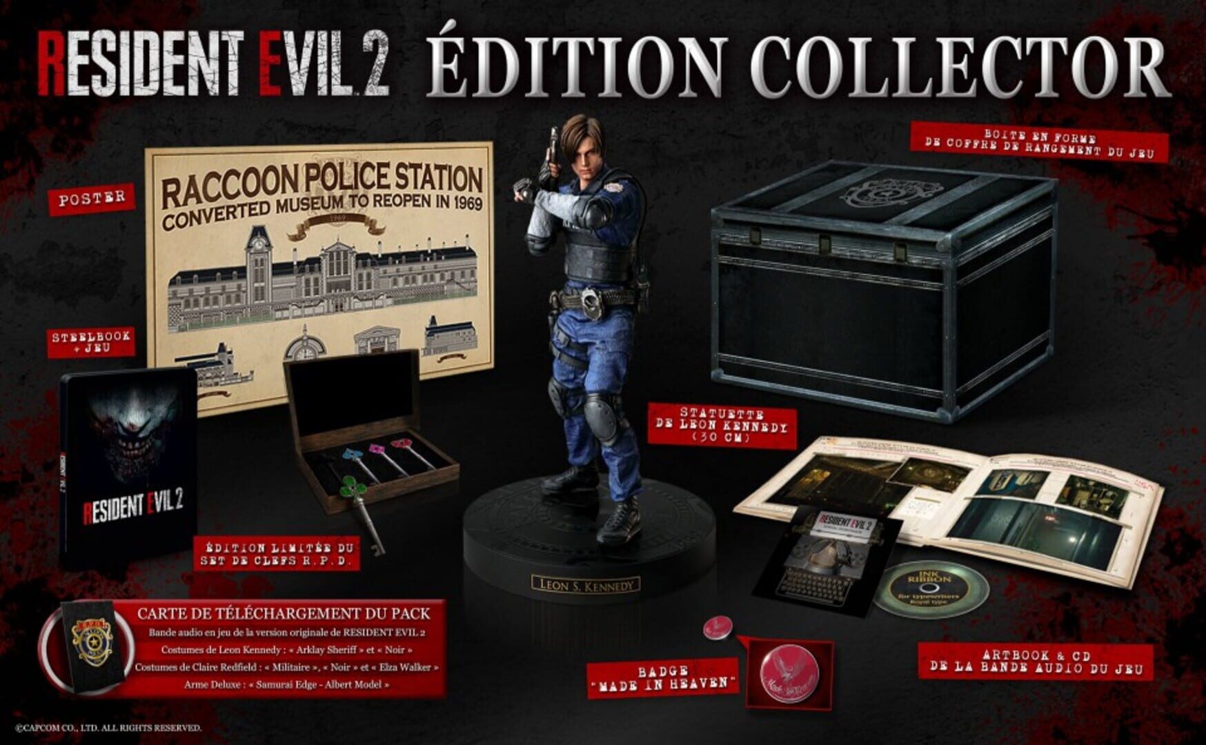 Foto do jogo Resident Evil 2: Collector's Edition
