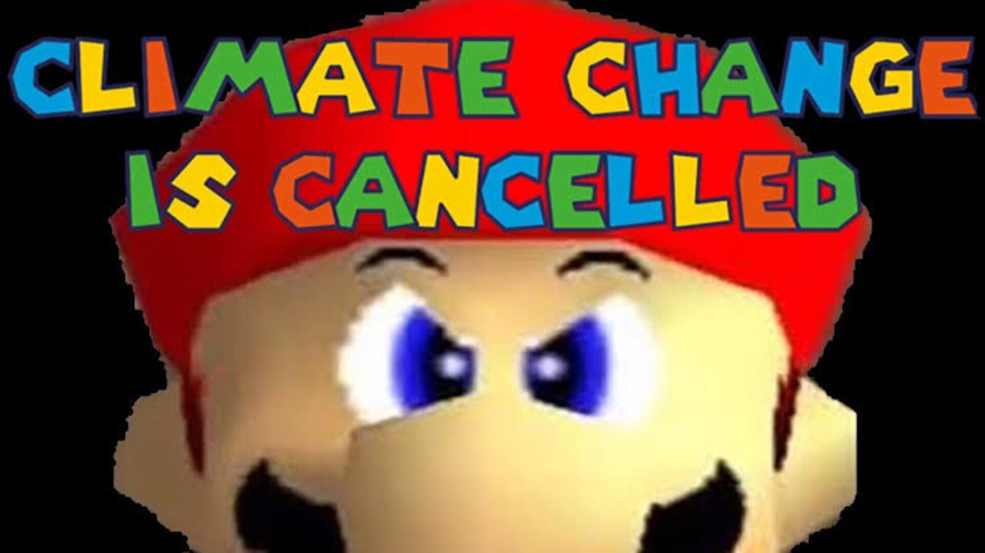 Foto do jogo Mario Stops Climate Change 64
