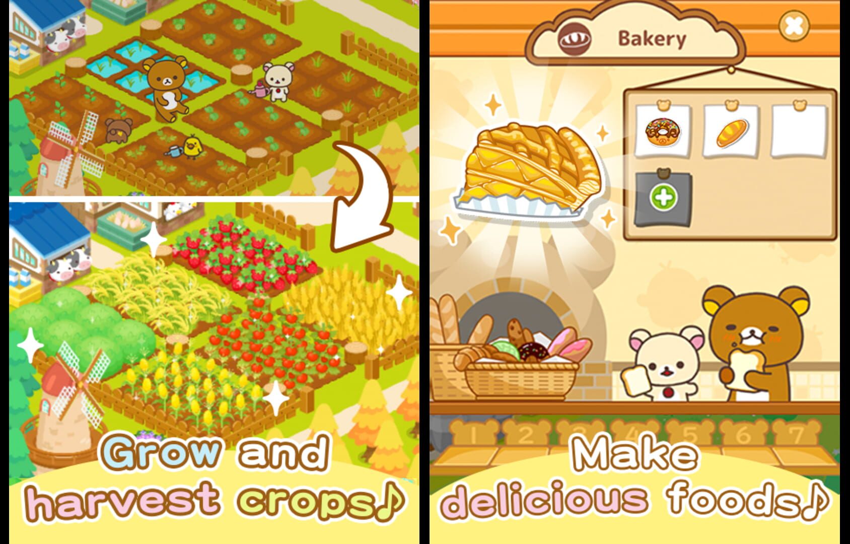 Foto do jogo Rilakkuma Farm
