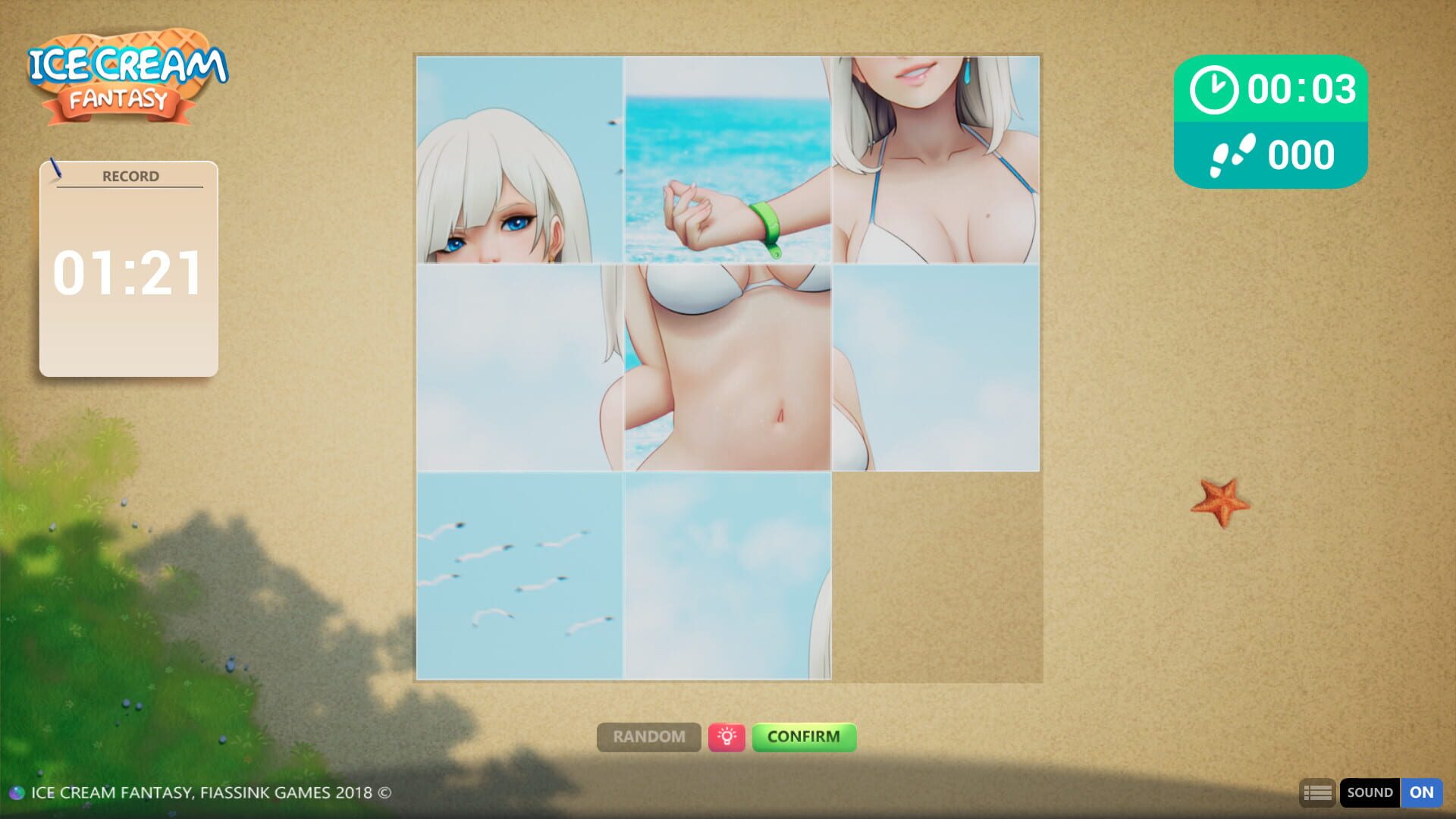 Foto do jogo Ice Cream Fantasy: Ecchi Game