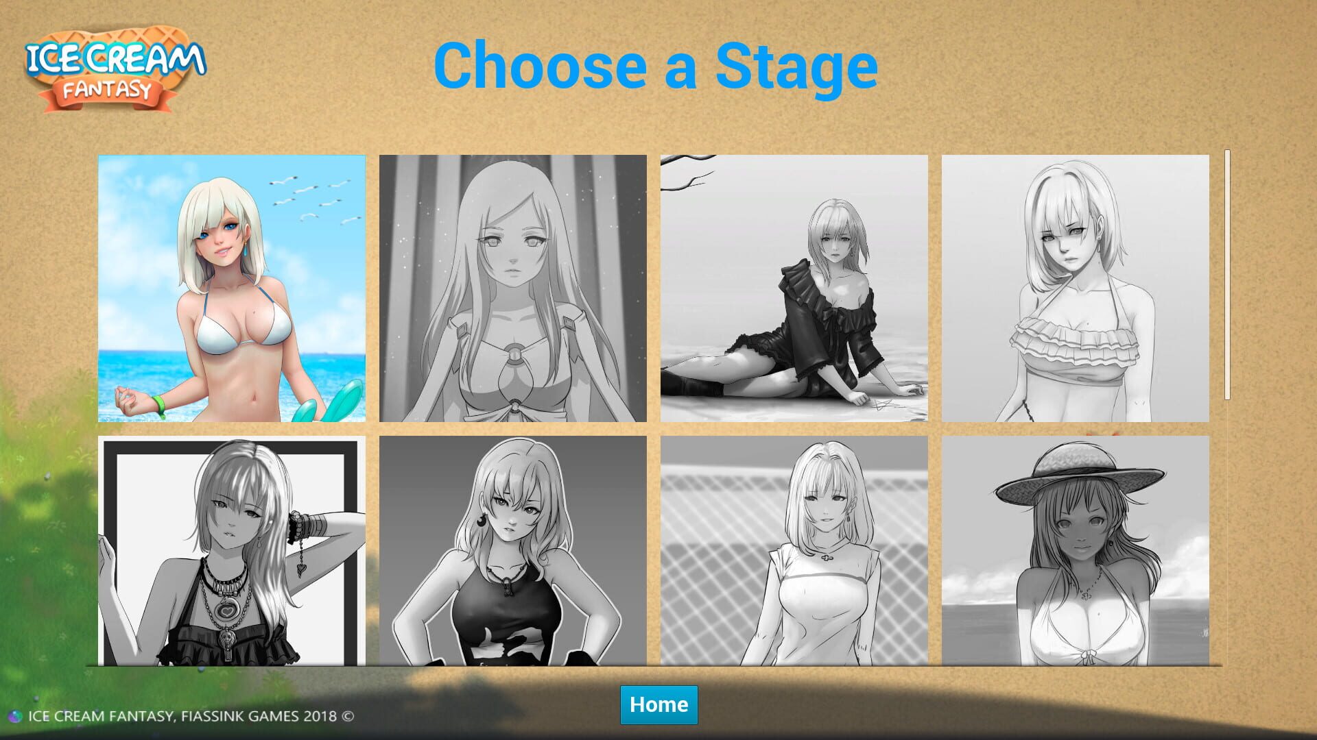 Foto do jogo Ice Cream Fantasy: Ecchi Game