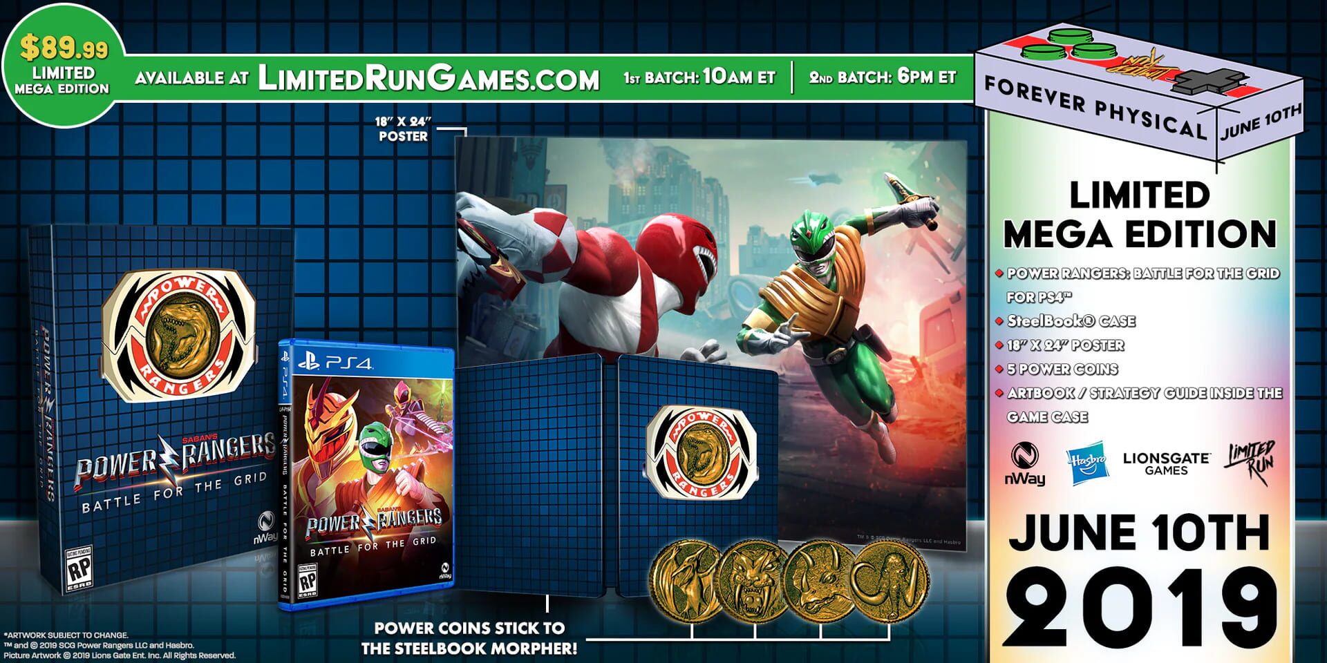 Foto do jogo Power Rangers: Battle for the Grid - Mega Edition